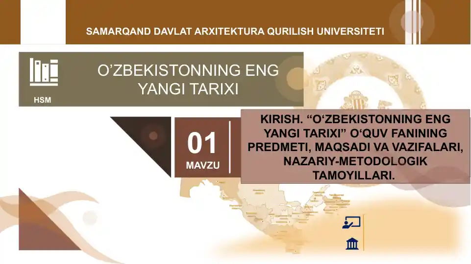 O‘zbekistonning Eng Yangi Tarixi