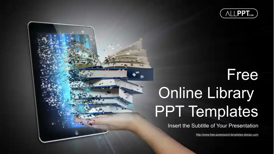 Online Library PPT Templates
