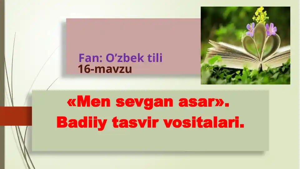 O’zbektili16-mavzu