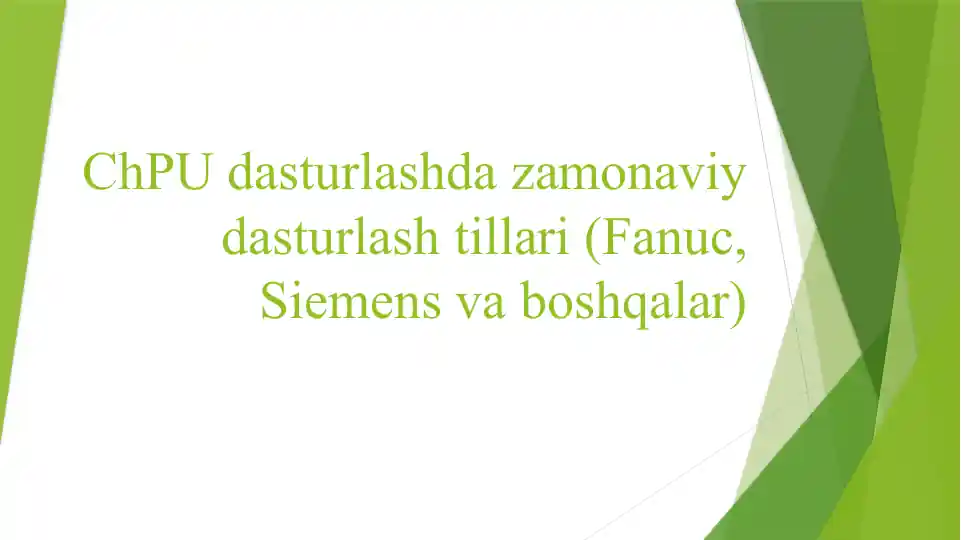 Zamonaviy Dasturlash Tillari