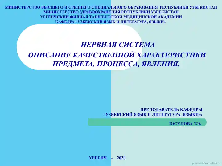 Нервная система