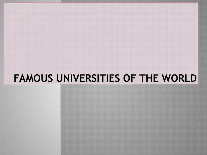 University of Oxford