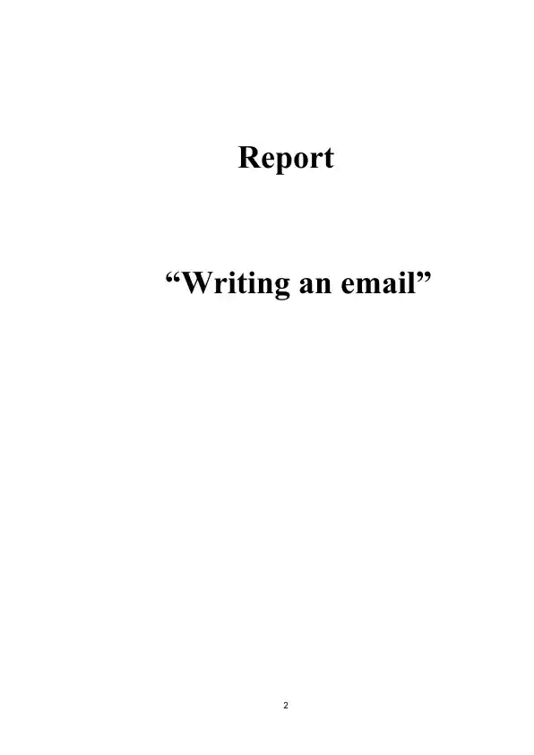 Email yozishning etkazib beruvchi xususiyatlari