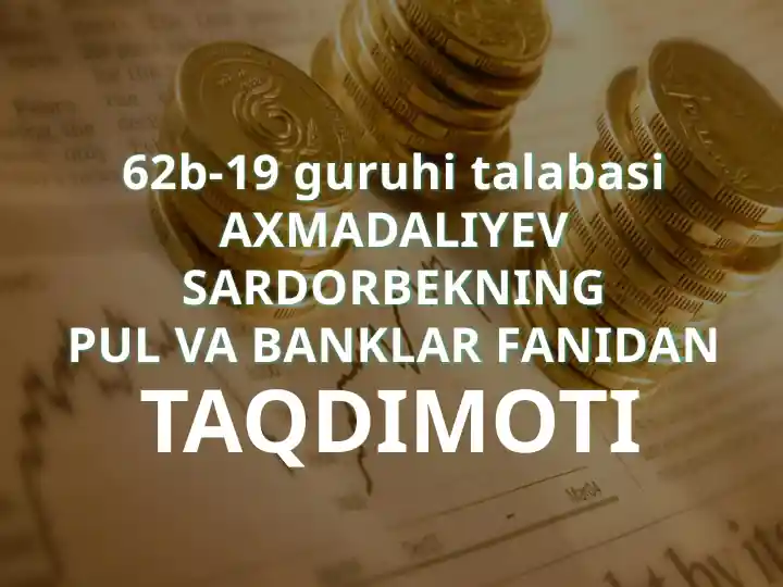 Nobank kredit tashkilotlari va ularning turlari