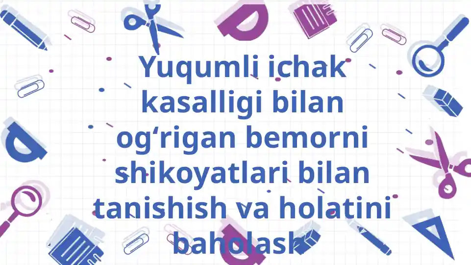 Yuqumli ichak kasalligi