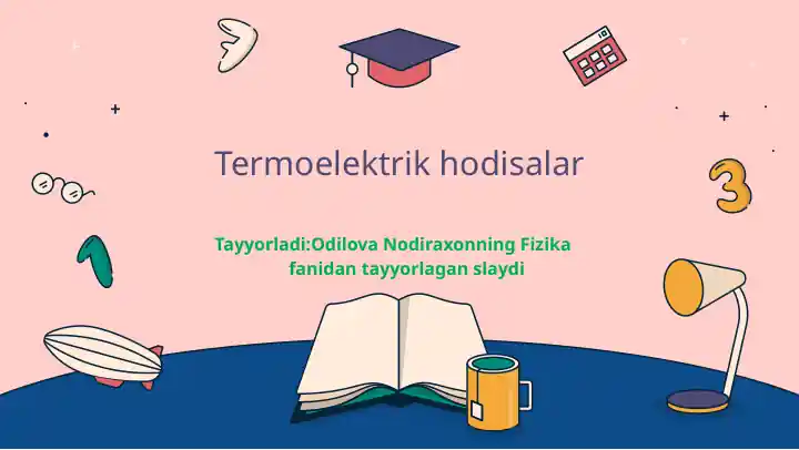 Termoelektrikhodisalar