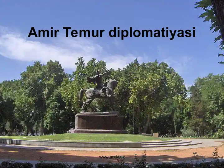 Amir Temur diplomatiyasi