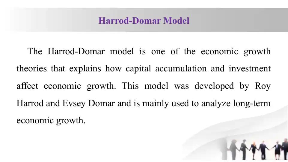 Harrod-Domar Model