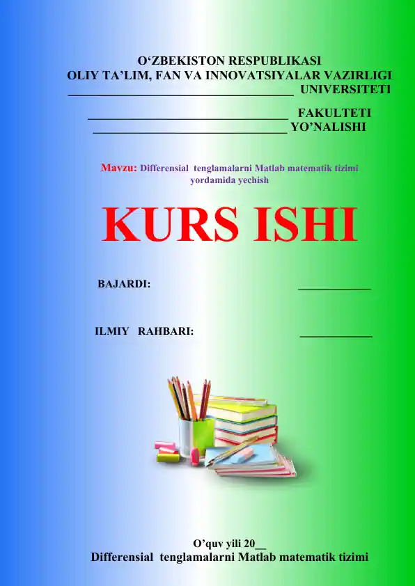 Aniq intеgrallarning ayrim tatbiqlari