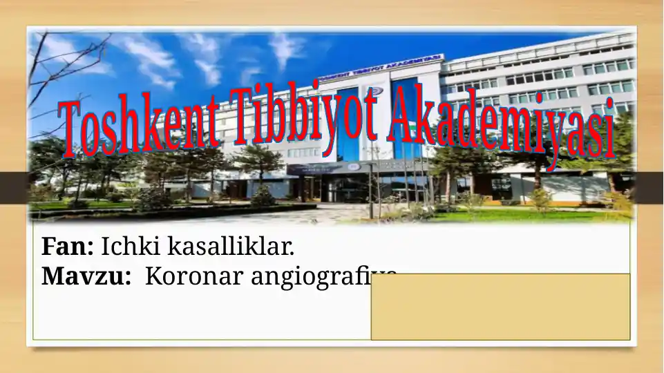 Koronarangiografiya