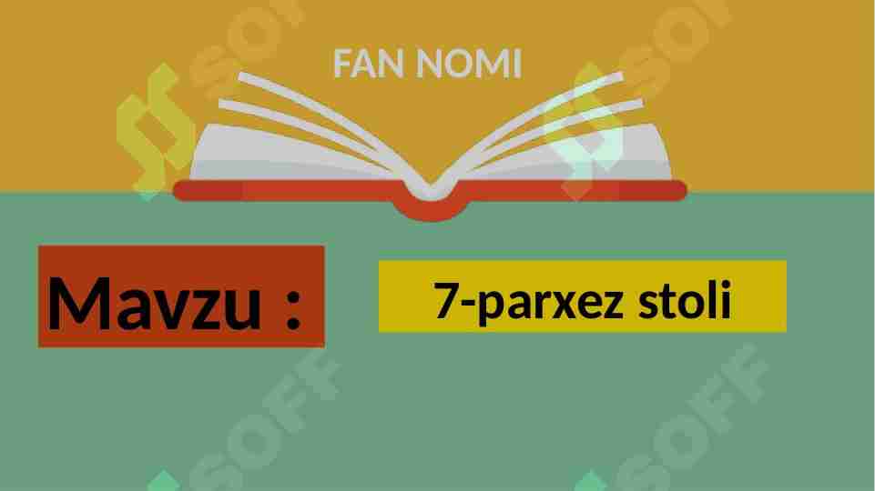 7-parxez stoli