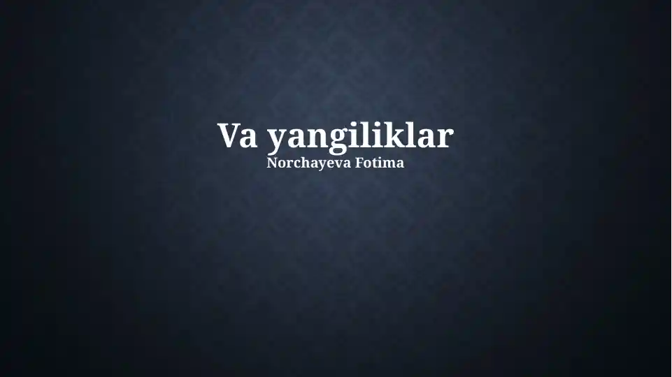 Yangiliklar manbalari
