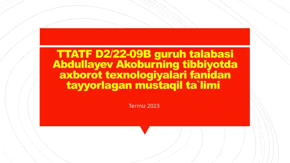 Kompyuterning ichki tashqi qurilmalari