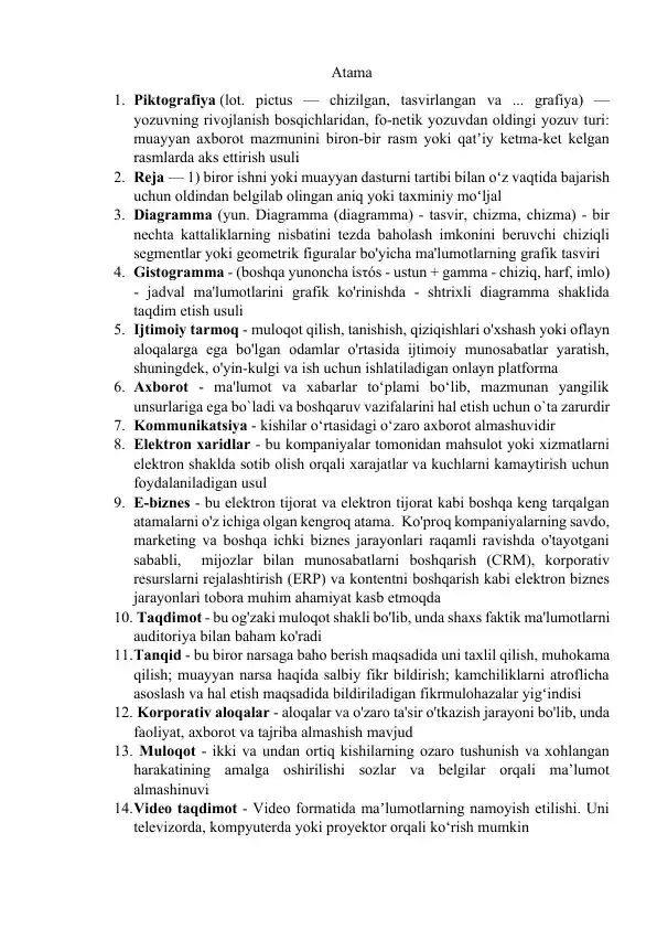 Piktografiya haqida taqdimot