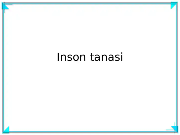 Inson tanasi