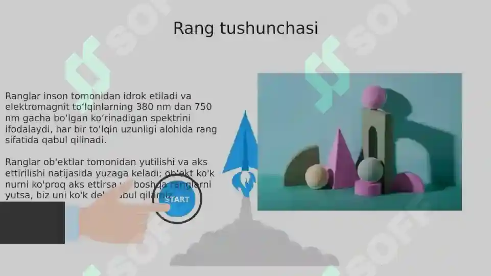 Barcha Ranglar Ranglar va Rang Modellarining Asoslari