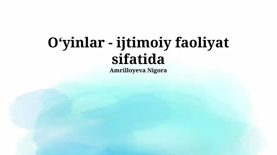 Onlayn o'yinlar va ijtimoiy tarmoqlar