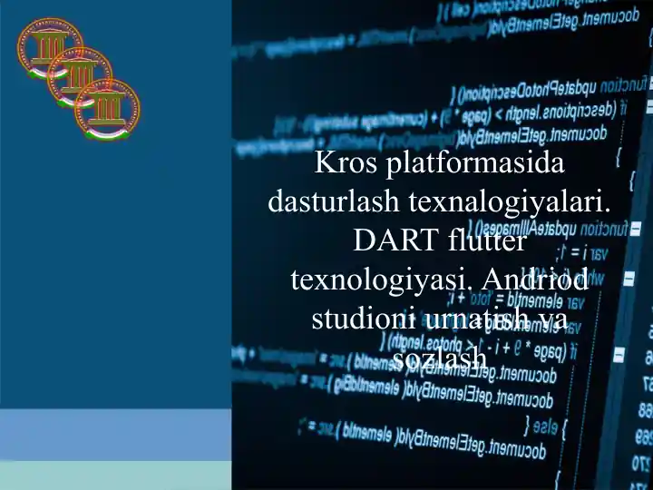 Krosplatforma sida sturlashtexnalogiyalari