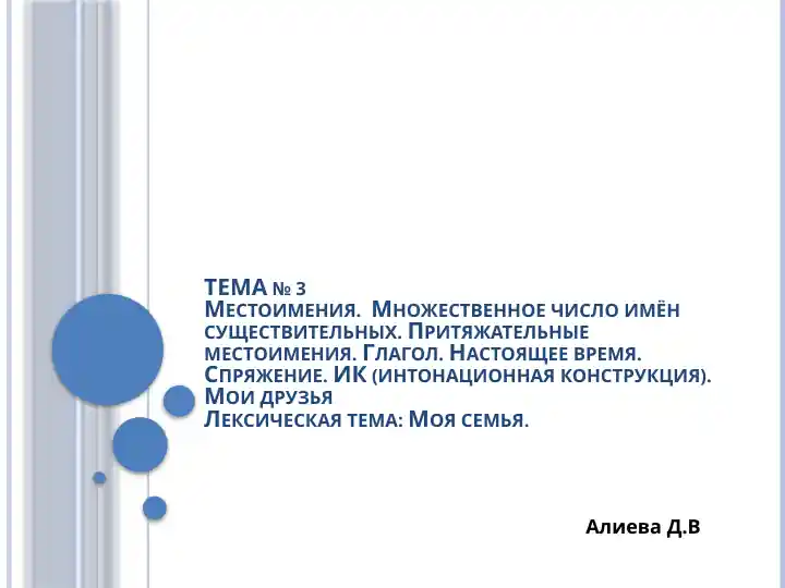 Моя семья