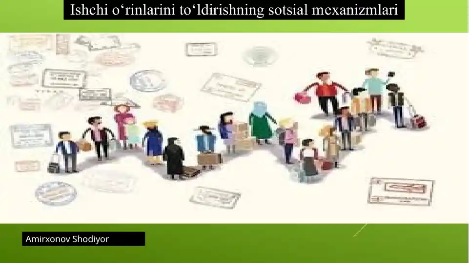 Ishchio‘rinlarinito‘ldirishningsotsialmеxanizmlari