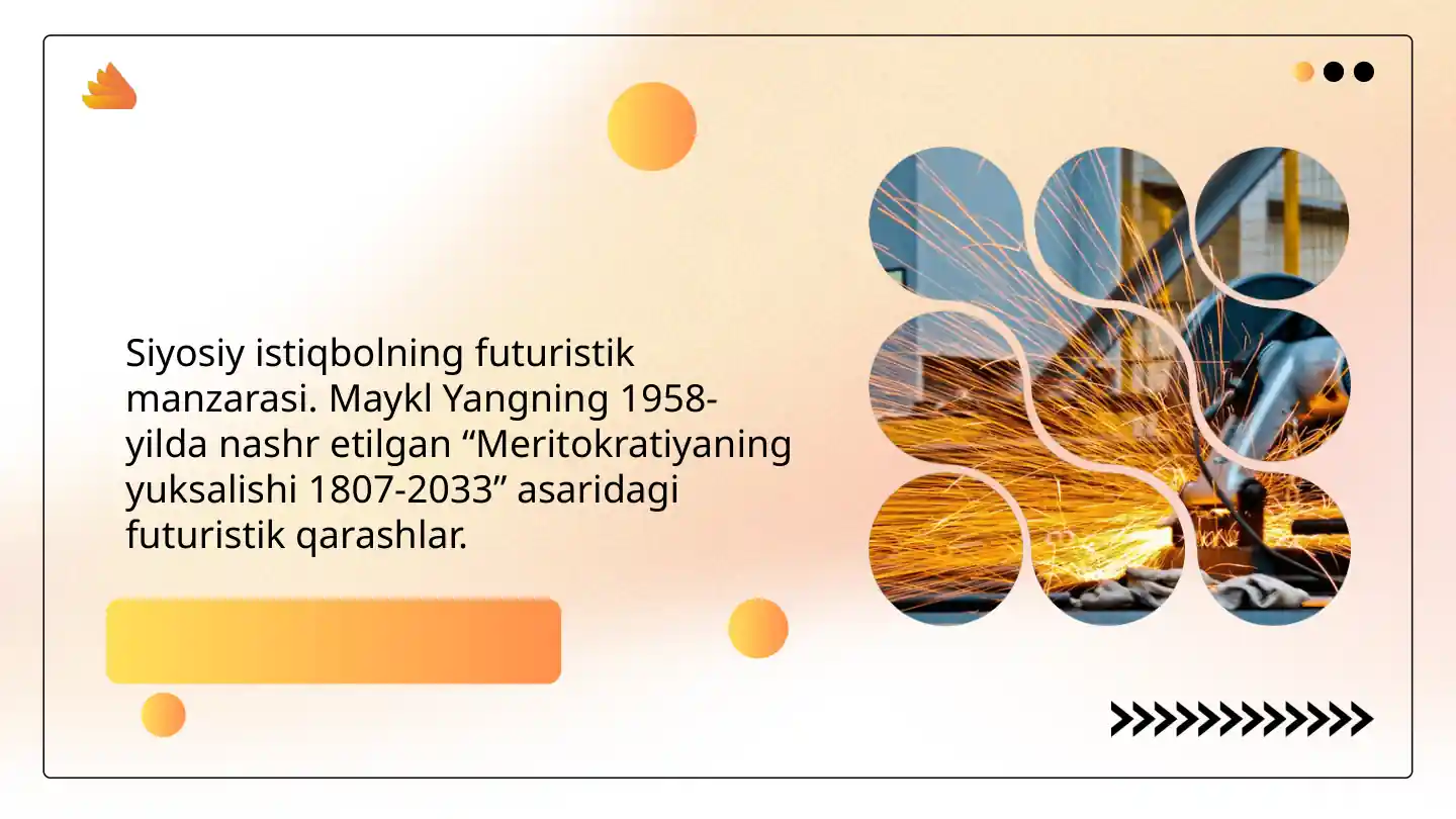 Siyosiy istiqbolning futuristik manzarasi