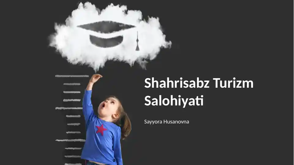 Shahrisabz Turizm Salohiyati