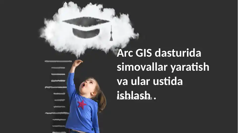 Arc GIS dasturida simvollar yaratish va ular ustida ishlash