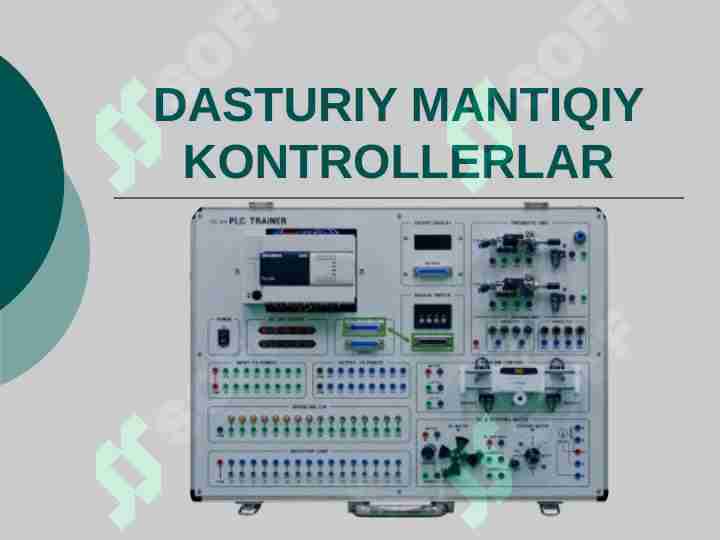 Dasturiy mantiqiy kontrollerlar