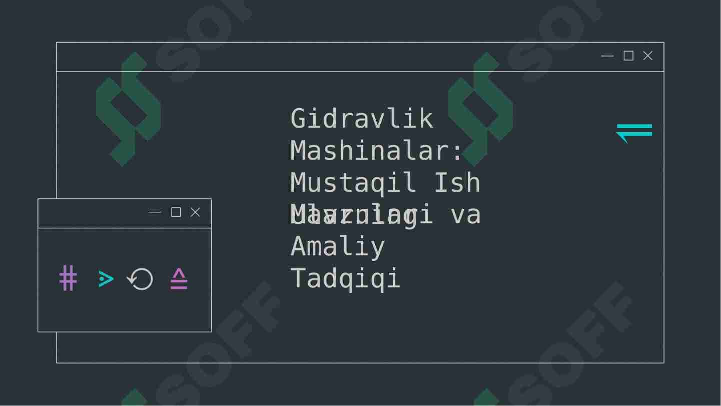 Gidravlik mashinalar