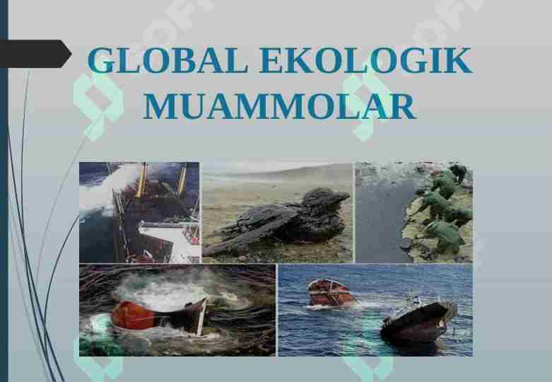 Global ekologik muammolar