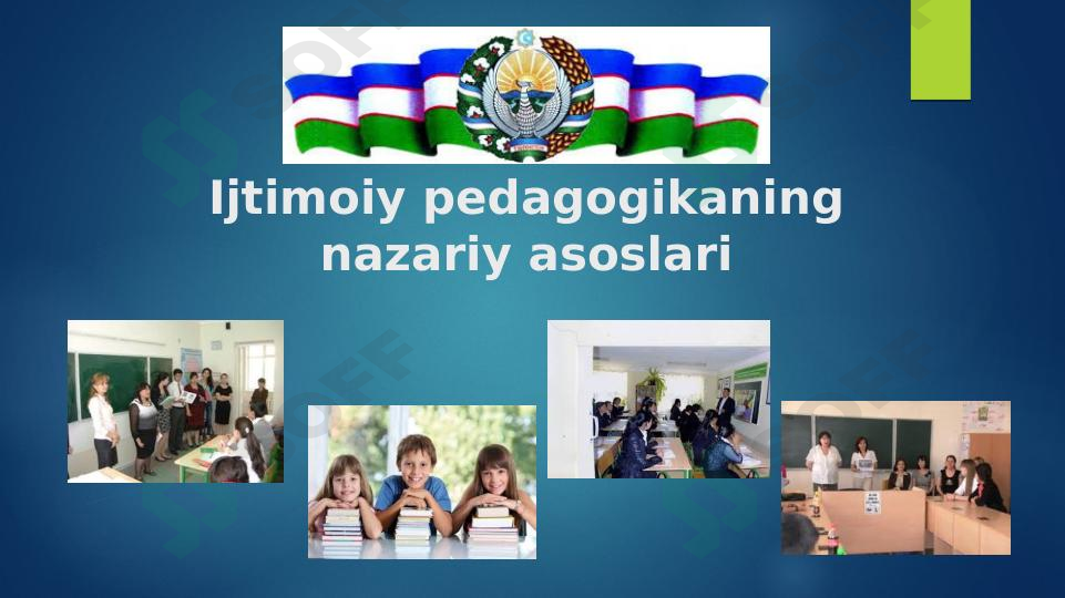 Ijtimoiy pedagogikaning nazariy asoslari
