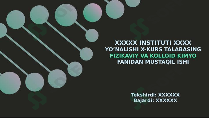 Kalloid sistemalarning optik xossalari oʻrganish usullari