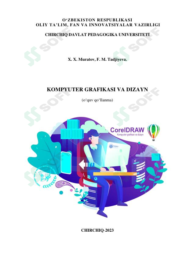 Kompyuter grafikasi va dizayn o'quv qo'llanma