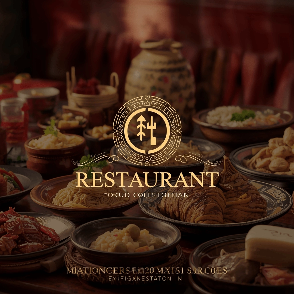 Premium Food Restaurant Logo
