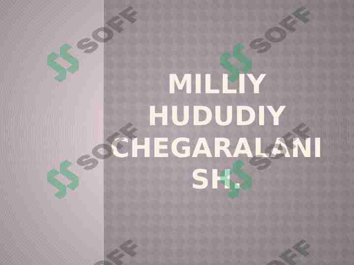 Milliy hududiy chegaralanish(1924-yilda)