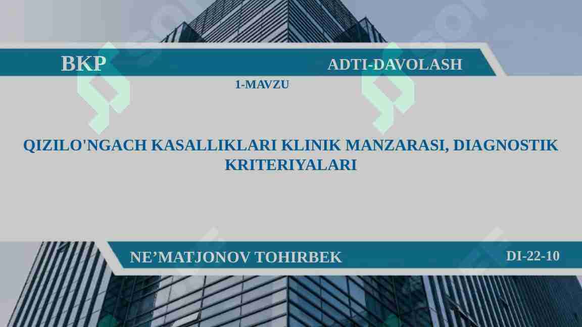 QIZILONGACH KASALLIKLARI KLINIK MANZARASI, DIAGNOSTIK KRITERIYALARI