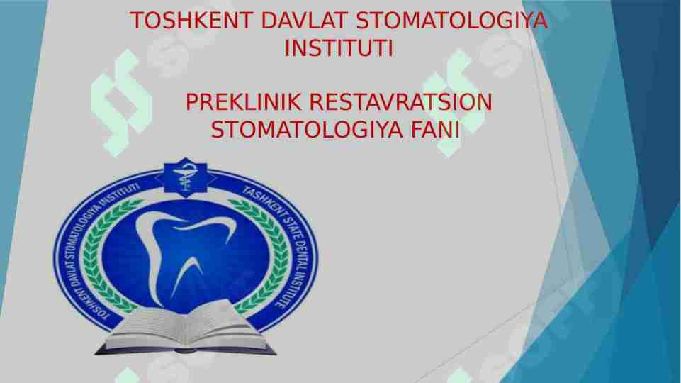 Rotatsion asboblarning standartizatsiyasi