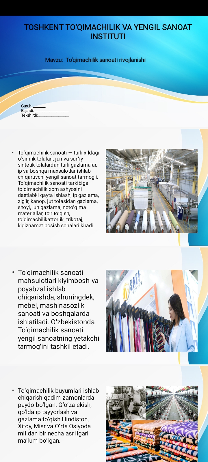 my.gov.uz portalida jismoniy, yuridik va horijliklar uchun xizmat turlari haqida hisobot