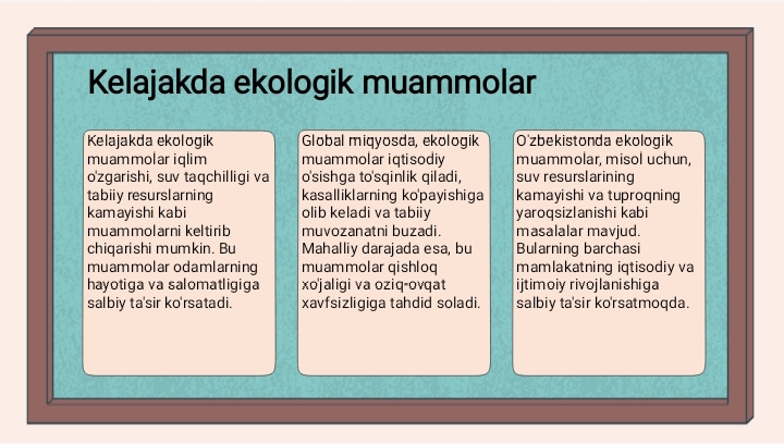 Ekologik muammolar