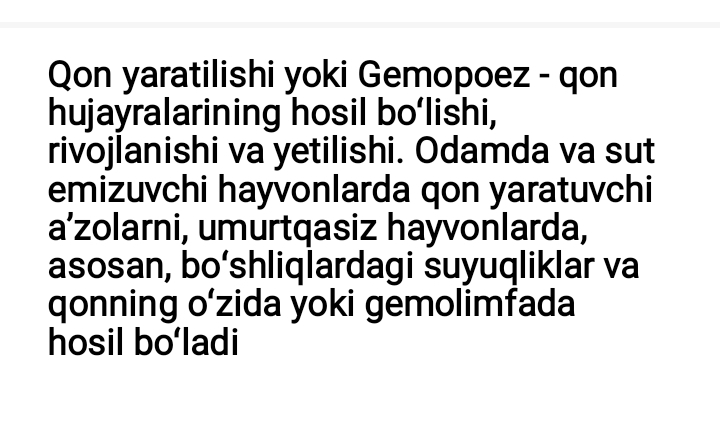 Gemositopoez jarayonining boshqariluvi