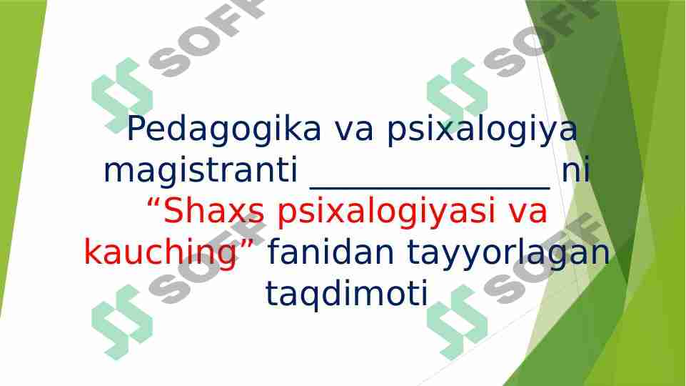 Shaxs shakllanishi va rivojlanishining biogenetik va sotsiogenetik yoānalishlari