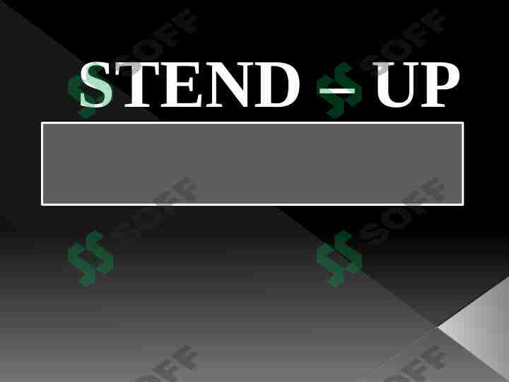 Stend up janri haqida tushuncha