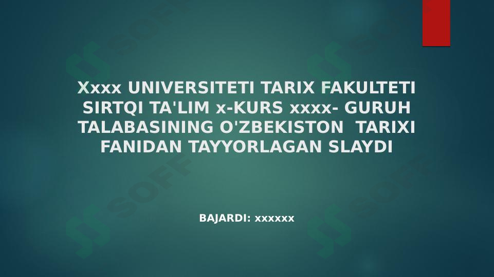 XIX asr oxiri XX asr boshlarida Buxoro amirligi va Xiva xonligida ijtimoiy-iqtisodiy va siyosiy hayot