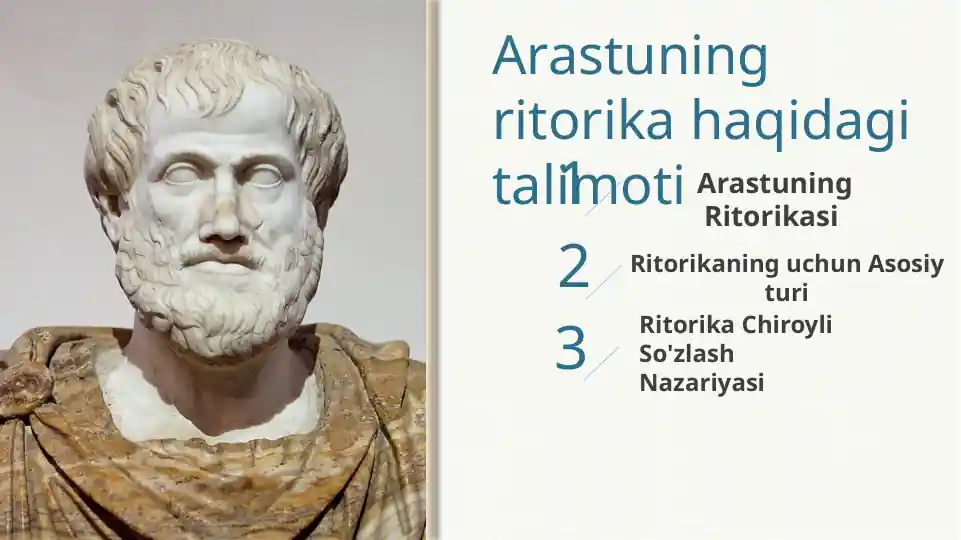 Arastuning Ritorikasi