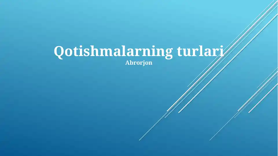 Parallel, oʻzgartirilgan va blok iqtiboslar haqida ma'lumotlar