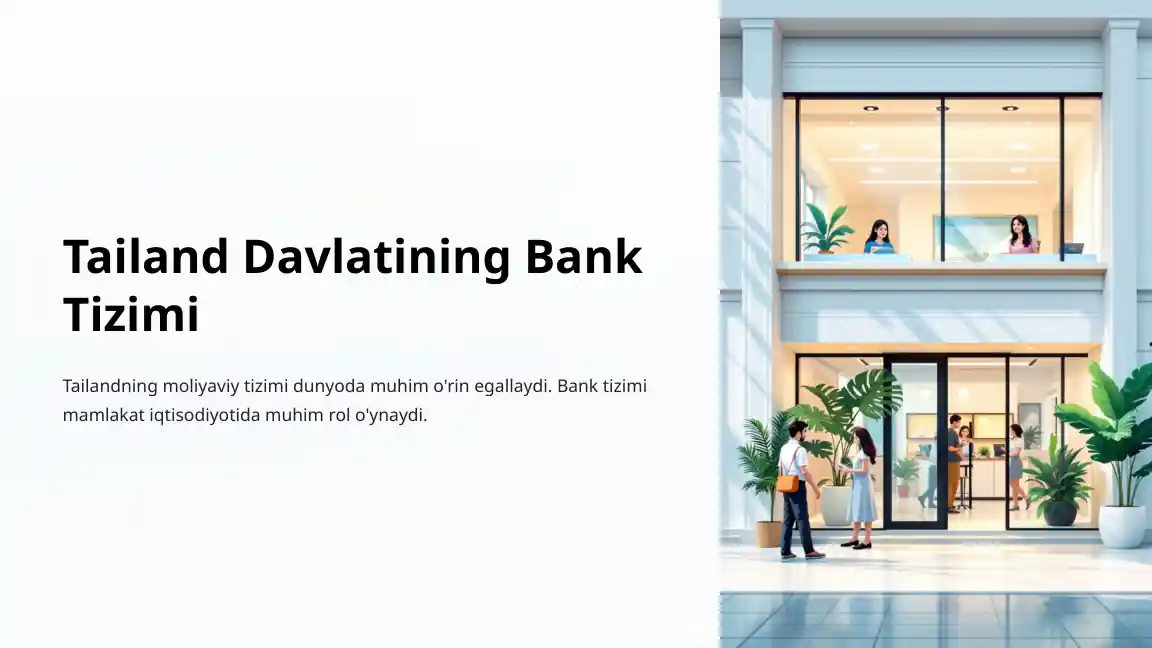 Tailand Davlatining Bank Tizimi