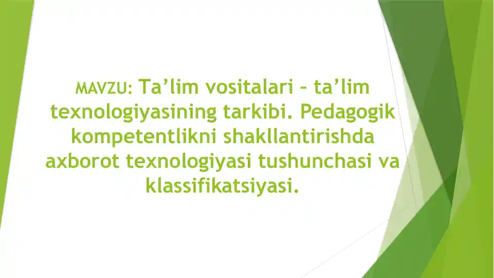 Pedagogik kompetentlik