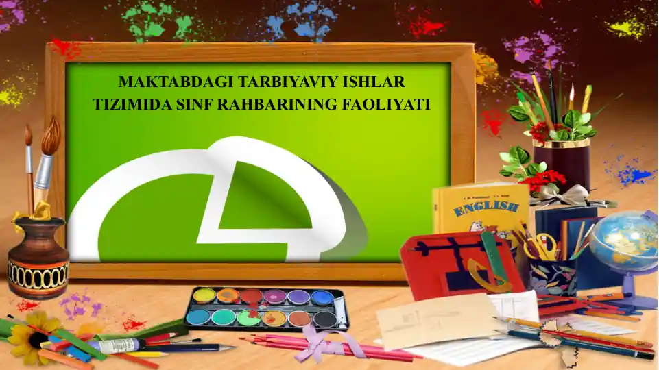 Sinf rahbarining faoliyati