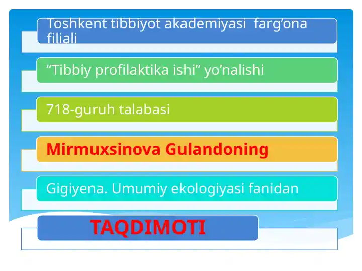 Ichimlik Suvini Sifatini Yaxshilashdagi Asosiy Usullar