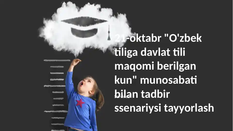 Tadbir ssenariysi tayyorlash